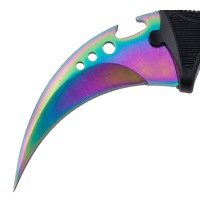 Cutit de vanatoare, Fade Break, 19 cm, otel, multicolor
