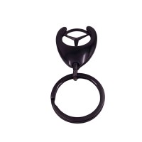 Breloc de chei   Mercedes, 7.5 cm, metal, negru