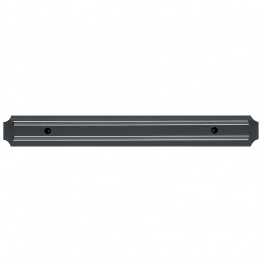 Suport magnetic pentru cutite de bucatarie   PVC, 49 cm, negru