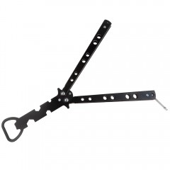 Briceag fluture de antrenament, model deschizator capace, At Your Service, negru, 20.5 c Briceag fluture de antrenament, model deschizator capace, At Your Service, negru, 20.5 c