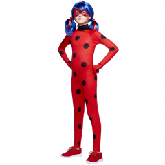 Costum pentru copii    Buburuza , tip combinezon, 3-5 ani, rosu
