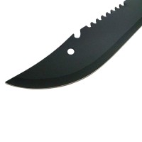 Maceta de vanatoare Eagle Knife, 49.5 cm, otel inoxidabil, negru, teaca inclusa Maceta de vanatoare Eagle Knife, 49.5 cm, otel inoxidabil, negru, teaca inclusa