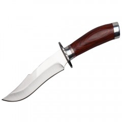 Cutit de vanatoare   Fancy Blade, 25.5 cm, argintiu, teaca inclusa