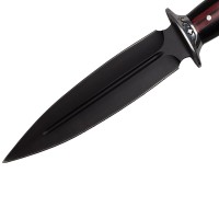 Cutit de vanatoare   Widow Blade, 30 cm, negru, teaca inclusa