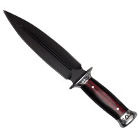 Cutit de vanatoare   Widow Blade, 30 cm, negru, teaca inclusa
