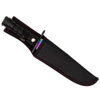 Cutit de vanatoare   Rainbow Rambo, 32.5 cm, multicolor, teaca inclusa