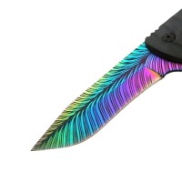 Cutit de vanatoare   Safari Mix, 23 cm, multicolor, teaca inclusa