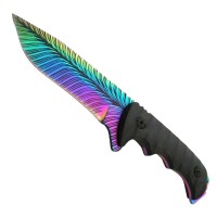 Cutit de vanatoare   Safari Mix, 23 cm, multicolor, teaca inclusa
