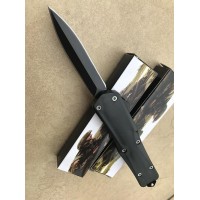 Briceag automat de vanatoare   Futuristic Blade, PVC, 23 cm, negru