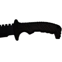 Cutit de vanatoare Tactical Rambo, 32 cm, negru, teaca inclusa Cutit de vanatoare Tactical Rambo, 32 cm, negru, teaca inclusa