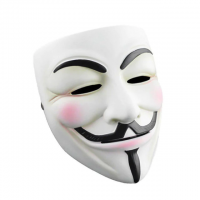 Masca   , Anonymous Vendetta, plastic, marime universala, alba