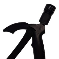 Baston extensibil , Ol Helper, aluminiu, lampa LED, 110 cm, negru
