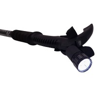 Baston extensibil , Ol Helper, aluminiu, lampa LED, 110 cm, negru