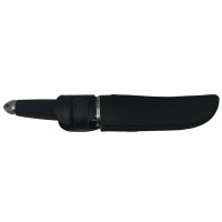 Cutit de vanatoare Miles of Vengeance, otel inoxidabil, argintiu, 43 cm, toc piele inc Cutit de vanatoare Miles of Vengeance, otel inoxidabil, argintiu, 43 cm, toc piele inc