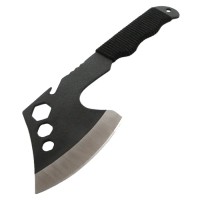 Topor Little Viking, otel inoxidabil, negru, 26 cm, teaca inclusa Topor Little Viking, otel inoxidabil, negru, 26 cm, teaca inclusa