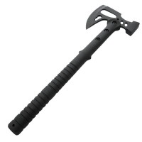 Topor Unleashed Viking, otel inoxidabil, negru, 42 cm, teaca inclusa