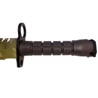 Cutit de vanatoare   Jungle Camo, verde, 32.5 cm, teaca inclusa