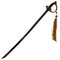 Sabie decorativa , panoplie, Marine Corps, argintiu, otel, 88 cm, teaca inclusa Sabie decorativa , panoplie, Marine Corps, argintiu, otel, 88 cm, teaca inclusa