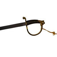 Sabie decorativa , panoplie, Marine Corps, argintiu, otel, 88 cm, teaca inclusa Sabie decorativa , panoplie, Marine Corps, argintiu, otel, 88 cm, teaca inclusa