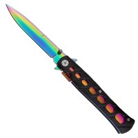 Briceag de buzunar Rainbow Destiny, 22.5 cm, otel inoxidabil, multicolor Briceag de buzunar Rainbow Destiny, 22.5 cm, otel inoxidabil, multicolor