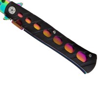 Briceag de buzunar   Rainbow Destiny, 22.5 cm, otel inoxidabil, multicolor