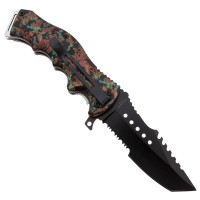 Briceag de vanatoare Military Press, 21.5 cm, otel inoxidabil, multicolor Briceag de vanatoare Military Press, 21.5 cm, otel inoxidabil, multicolor