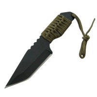 Cutit de vanatoare   Jungle Guard, negru, 17.5 cm, teaca inclusa