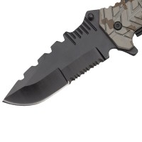 Briceag de vanatoare Marine Corporation, 22.5 cm, otel inoxidabil, negru Briceag de vanatoare Marine Corporation, 22.5 cm, otel inoxidabil, negru