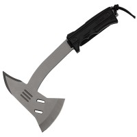 Topor Wrath Of Scotland, otel inoxidabil, gri, 33 cm, teaca inclusa Topor Wrath Of Scotland, otel inoxidabil, gri, 33 cm, teaca inclusa