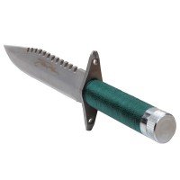 Cutit de vanatoare First Blood, verde, 35 cm, teaca inclusa Cutit de vanatoare First Blood, verde, 35 cm, teaca inclusa