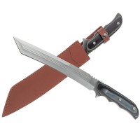 Maceta de vanatoare   Namor Wrath, 45 cm, argintiu, teaca inclusa