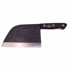 Cutit tip satar , lucrat manual, Chef Choice, 29.5 cm, otel inoxidabil, 480 g, negru