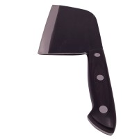 Cutit tip satar , lucrat manual, Chef Choice, 29.5 cm, otel inoxidabil, 480 g, negru