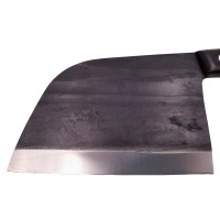 Cutitul bucatarului , lucrat manual, Chef Selection, 29 cm, 480 g, otel inoxidabil, negr