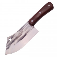 Cutitul bucatarului , lucrat manual, Japan Tamashi, 25 cm, otel inoxidabil, 220 g, maro,