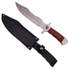 Cutit de vanatoare Silver Saber, gri, 35 cm, teaca inclusa Cutit de vanatoare Silver Saber, gri, 35 cm, teaca inclusa