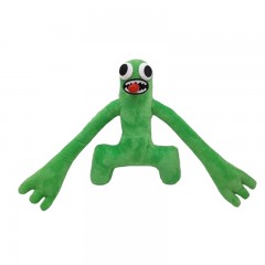Jucarie de plus  Rainbow Friends Roblox, Green Monster, 24 cm, verde
