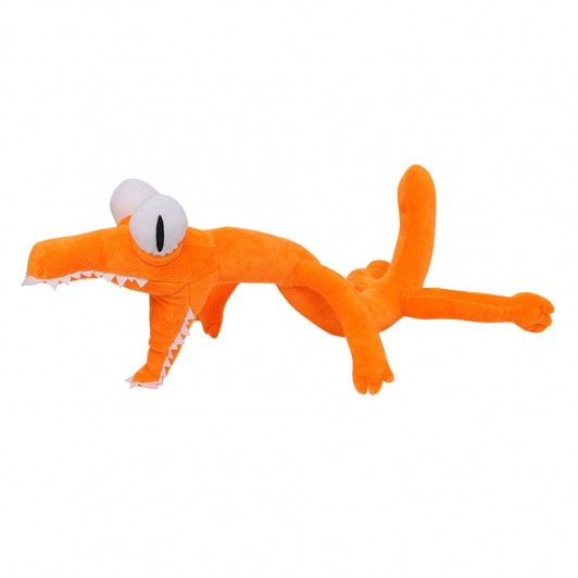 Jucarie de plus  Rainbow Friends Roblox, Orange the Croc, 32 cm, portocaliu