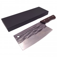 Satarul bucatarului   , lucrat manual, Game Changer, 32 cm, otel inoxidabil, 700 g, maro