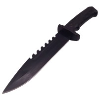 Cutit de vanatoare   Hunting Etiquette, 29 cm, otel inoxidabil, negru