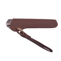Briceag de vanatoare   Mono Blade, 21.5 cm, otel inoxidabil, maro, teaca piele inclusa