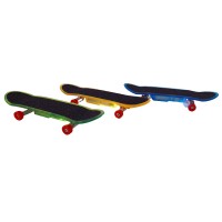 Set mini Skateboard  , Fingerboard Light, LED, 9.5 cm, multicolor