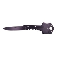 Briceag de buzunar tip cheie Key Blade, otel inoxidabil, 10 cm, negru Briceag de buzunar tip cheie Key Blade, otel inoxidabil, 10 cm, negru
