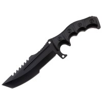 Cutit de vanatoare Dark Element, 30.5 cm, otel inoxidabil, negru Cutit de vanatoare Dark Element, 30.5 cm, otel inoxidabil, negru