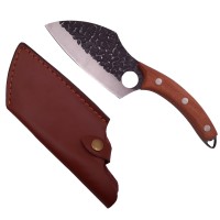 Set macelar  , Japanese Blades, satar, cutit si suport magnetic, otel inxodabil, maro