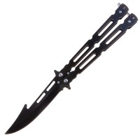 Briceag fluture Modern Blade, otel inoxidabil, 22 cm, negru Briceag fluture Modern Blade, otel inoxidabil, 22 cm, negru