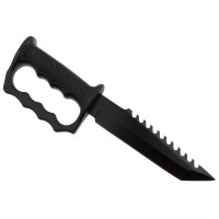 Cutit de vanatoare   Juggernaut Assault, 31 cm, otel inoxidabil, negru