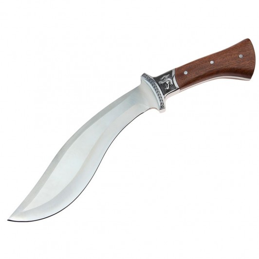 Maceta de vanatoare Ancient Tiger, 33.5 cm, otel inoxidabil, maro Maceta de vanatoare Ancient Tiger, 33.5 cm, otel inoxidabil, maro