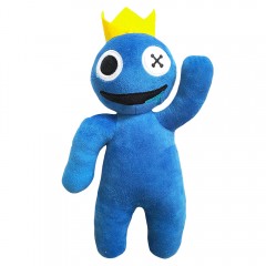 Jucarie de plus  Rainbow Friends Roblox, Blue King, 30 cm, albastru