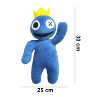 Jucarie de plus  Rainbow Friends Roblox, Blue King, 30 cm, albastru